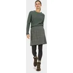 SUKNĚ CAMEL ACTIVE SKIRT CHECK PINE OLIVE