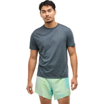 Pánské tričko Hoka Run Tech Short Sleeve M 1164158-VST - varsity navy M