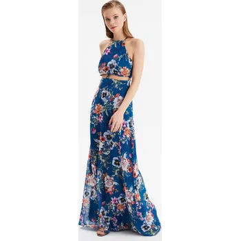 Dámské šaty Dámské šaty Trendyol Evening Trendyol modrá 1525377