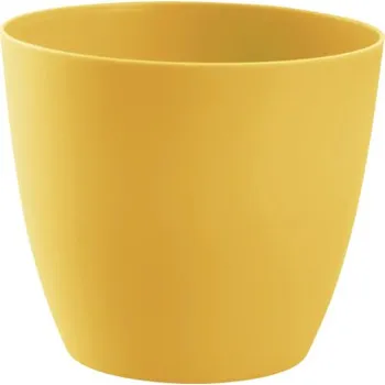 Obal na květináč Obal na květináč Ella 21 cm matná medová