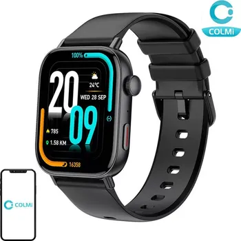 Chytré hodinky Chytré hodinky Colmi C8 Max černé
