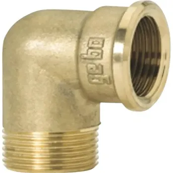 Fitinka Koleno 90° Gebo Gold vnitřní 1"x vnější 1"