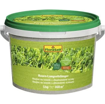 Hnojivo Trávníkové hnojivo dlouhodobé FloraSelf 5 kg