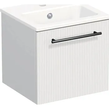 Koupelnový nábytek Koupelnová skříňka s umyvadlem Intedoor TRENTA 40 cm bílá matná TRE MINI 40 1Z B A8916