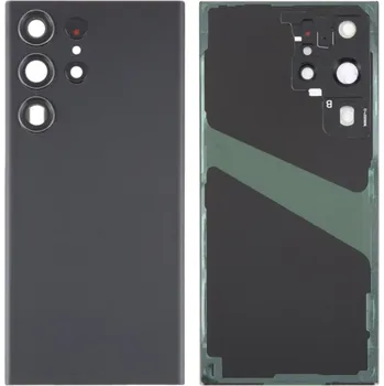 Zadní kryt Samsung S918 Galaxy S23 Ultra Phantom black černý sklíčko kamery originál kvalita