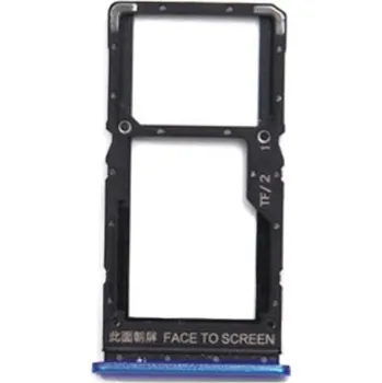 Držák SIM microSD Xiaomi Redmi Note 10 5G Redmi Note 10T 5G Blue modrý originální