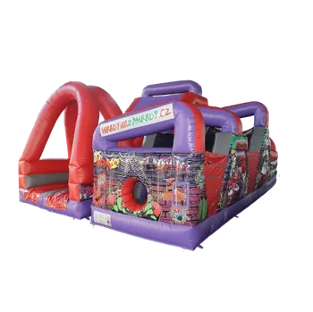 Skákací hrad Nafukovací překážková dráha 12x6 | Prodej