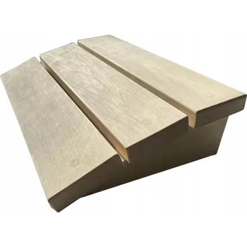 Saunaprojekt podhlavník do sauny osika