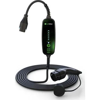 Elektromobilita R-EVC Přenosný Wallbox EcoVolter Pro II - Charger (3x32A/22KW)