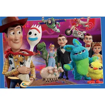 Puzzle RAVENSBURGER Puzzle Toy story 4: Woody a Forky 35 dílků