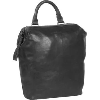 Městský batoh Kožený batoh Justified Egon černý