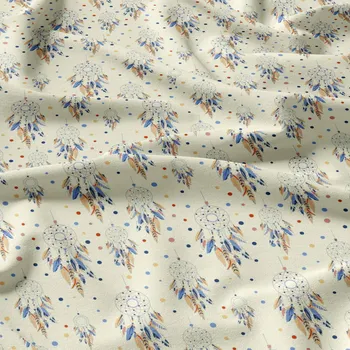 Dětská bavlněná látka metráž Lovec snů na Bílém