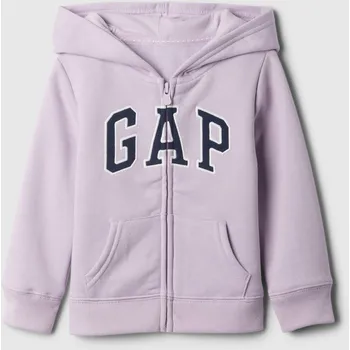 Dívčí mikina GAP Dětská mikina s logem - Holky GAP šedá 2646627