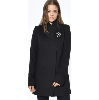 Dámský kabát Dámský kabát dewberry dewberry černá 1330965