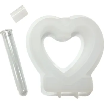 Forma na odlévání HobbyFun Silikonová forma na odlévání - váza srdce