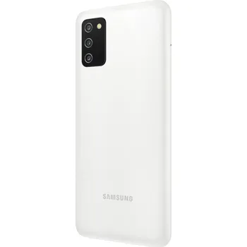Telefonní příslušenství Zadní kryt Samsung A037G Galaxy A03s White bílý sklíčko kamery originál kvalita
