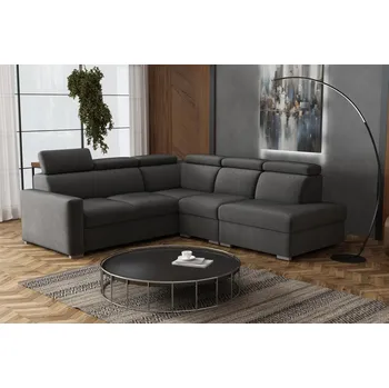 Sedací souprava Sedací souprava Petrit VIII pravá Kronos šedá