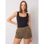 Khaki šortky se cvočky CHA-SN-1257.89P-khaki [zul] Velikost: S/M