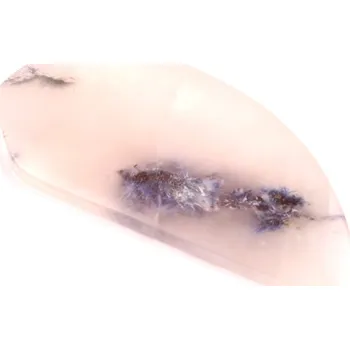 Korálek Kabošon Blue Dumotorite quartz č.4024 (67x29x6mm)