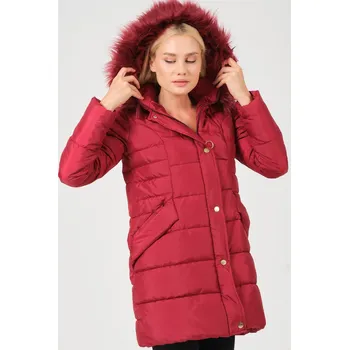 Dámská bunda dewberry dewberry tmavě červená | fuchsiová 1995020