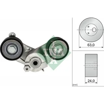 Napínák, žebrovaný klínový řemen Schaeffler INA 534 0933 10