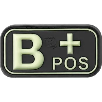 Nášivka Gumová nášivka Jackets to Go krev B POS - svítící