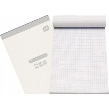 Blok KANCELÁŘSKÝ BLOK A6, 100 LISTŮ, MŘÍŽKA, ZÁPISNÍK