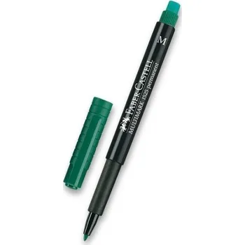 Permanentní popisovač Faber-Castell zelený 1 ks