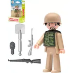 EFKO IGRÁČEK Voják povolání set figurka kloubová s doplňky