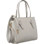 Dámská šedá kabelka z eko kůže , VELIKOST UNI