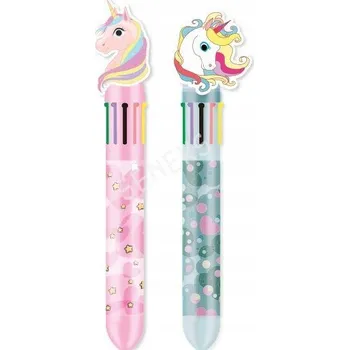 Propiska Automatická VÍCEBAREVNÁ 10v1 0,7 mm Jednorožec Astra 24 kusů