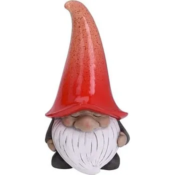 Zahradní dekorace Zahradní trpaslík ProGarden KO-252213030cerv dekorace 32,5 cm červená