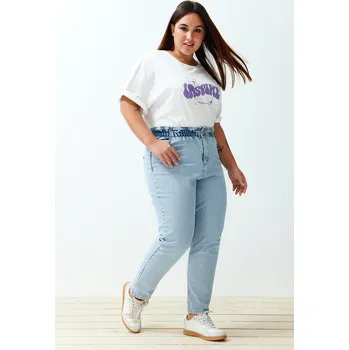 Dámské džíny Dámské džíny Trendyol Trendyol šedá 1875465