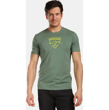 Pánské tričko Pánské funkční tričko Kilpi GAROVE-M khaki 3XL