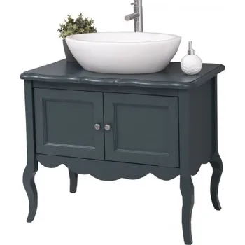 Koupelnový nábytek Koupelnová skříňka pro umyvadlo Lady 711 - tmavě zelená