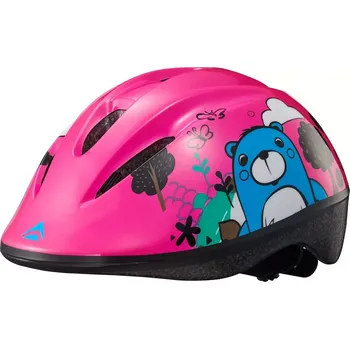 Cyklistická přilba MERIDA - Přilba dětská BEAR pink/light blue 47-53cm