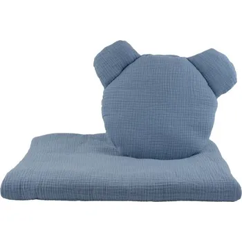 Příslušenství pro přepravu dětí Tomi Peřinky do kočárku mušelín jeans