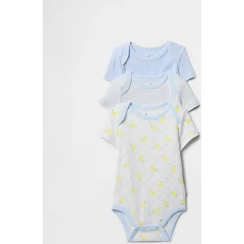 GAP Baby body, 3 ks - Kluci GAP šedá 3280511