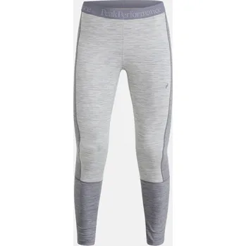 Dámské kalhoty TERMO PRÁDLO PEAK PERFORMANCE W MAGIC LONG JOHN MED GREY MELANGE/BLUE SHADOW