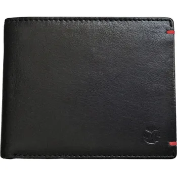 Peněženka Segali SG-7108 pánská kožená peněženka černá