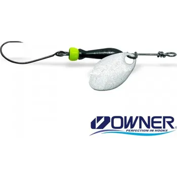 Umělá nástraha Třpytka Jigovky.cz Classic Barbless 1 Silver/Chartreuse