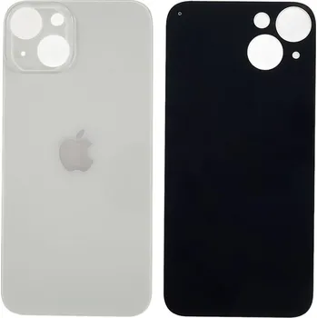Zadní kryt Apple iPhone 14 White bílý větší otvor pro sklíčko kamery