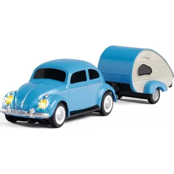 RC model ostatní RC auto VW Beetle s přívěsem RTR 1:87 TAMIYA-CARSON Modellbau GmbH & Co. KG - RC_318399