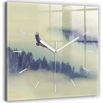 Hodiny Nástěnné hodiny Wallfluent modré 30 cm