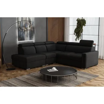 Sedací souprava Sedací souprava Petrit VIII levá Kronos černá