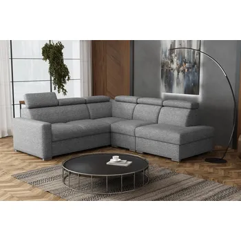 Sedací souprava Sedací souprava Petrit VIII pravá Aragon šedá