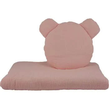 Tomi Peřinky do kočárku mušelín sv. růžový