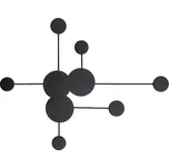 Rabalux 6260 LED nástěnné svítidlo Amadeo 1x21W | 1500lm | 4000K | IP20 - nepřímé světlo, černá + sada - Trio LED žárovka 2x10W | E27 | 3000K | 806lm