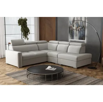 Sedací souprava Sedací souprava Petrit VIII pravá Paros světle šedá