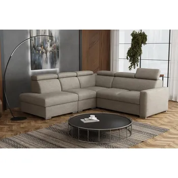 Sedací souprava Sedací souprava Petrit VIII levá Aragon hnědošedá